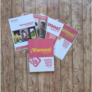 ¡Vamos! Beginner "A" Homeschool Package/ Bundle - Spanish Lessons *READ* Espanol